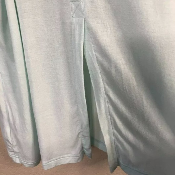 GYMSHARK Women's White Longline Sleeveless Split Slit Back Tank Top Size XS - Picture 7 of 8